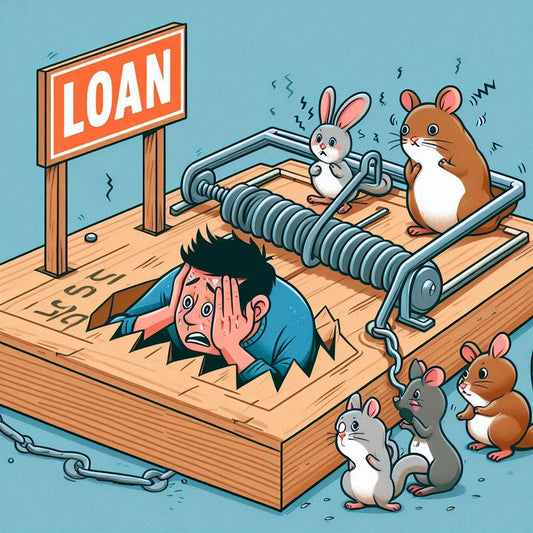 How do loans destroy a person?