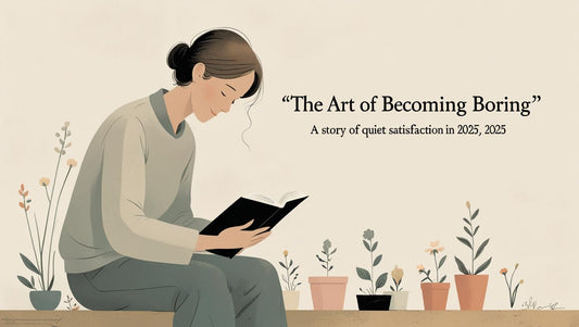 The Art of Becoming Boring