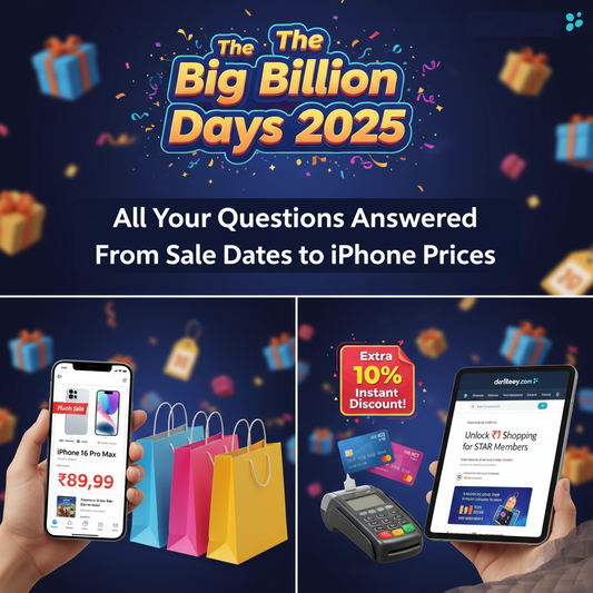 The Big Billion Days 2025: All Your Questions Answered, From Sale Dates to iPhone Prices.