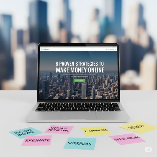 How to Make money Online - A Step By Step Guide for Beginners