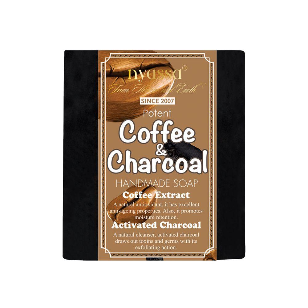 Coffee and Charcoal Handmade soap 150gm - Nyassa