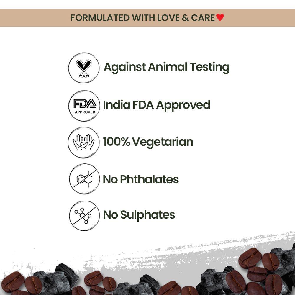 Coffee and Charcoal Handmade soap 150gm - Nyassa