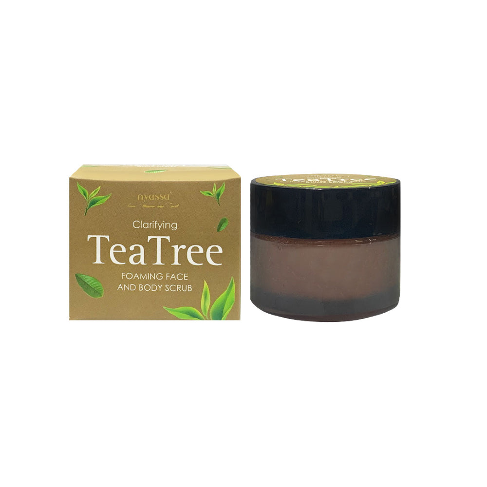 Clarifying Tea Tree Foaming Face and Body Scrub