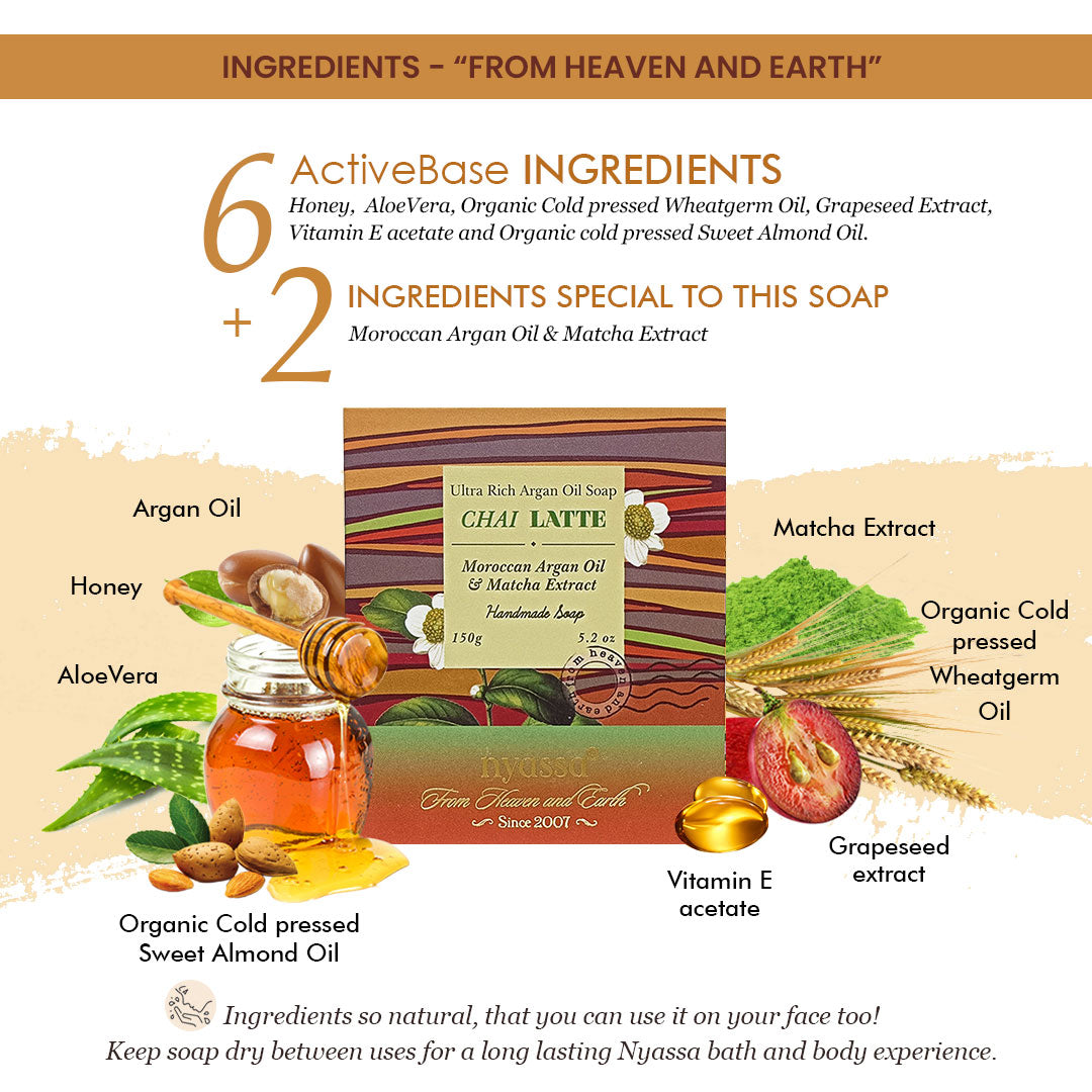 Chai latte Handmade Soap 150gm