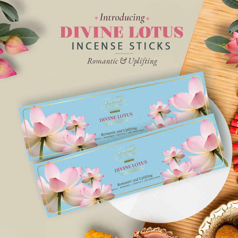 Divine Lotus Incense Stick (Romantic and Uplifting)