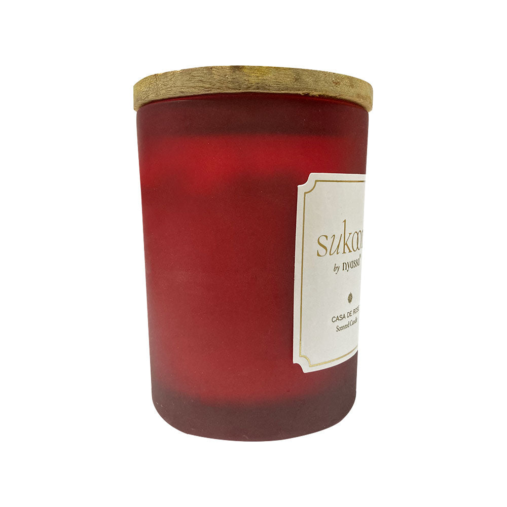 Casa de Rose Scented Candle | Deep Red Roses | Floral Fragrance