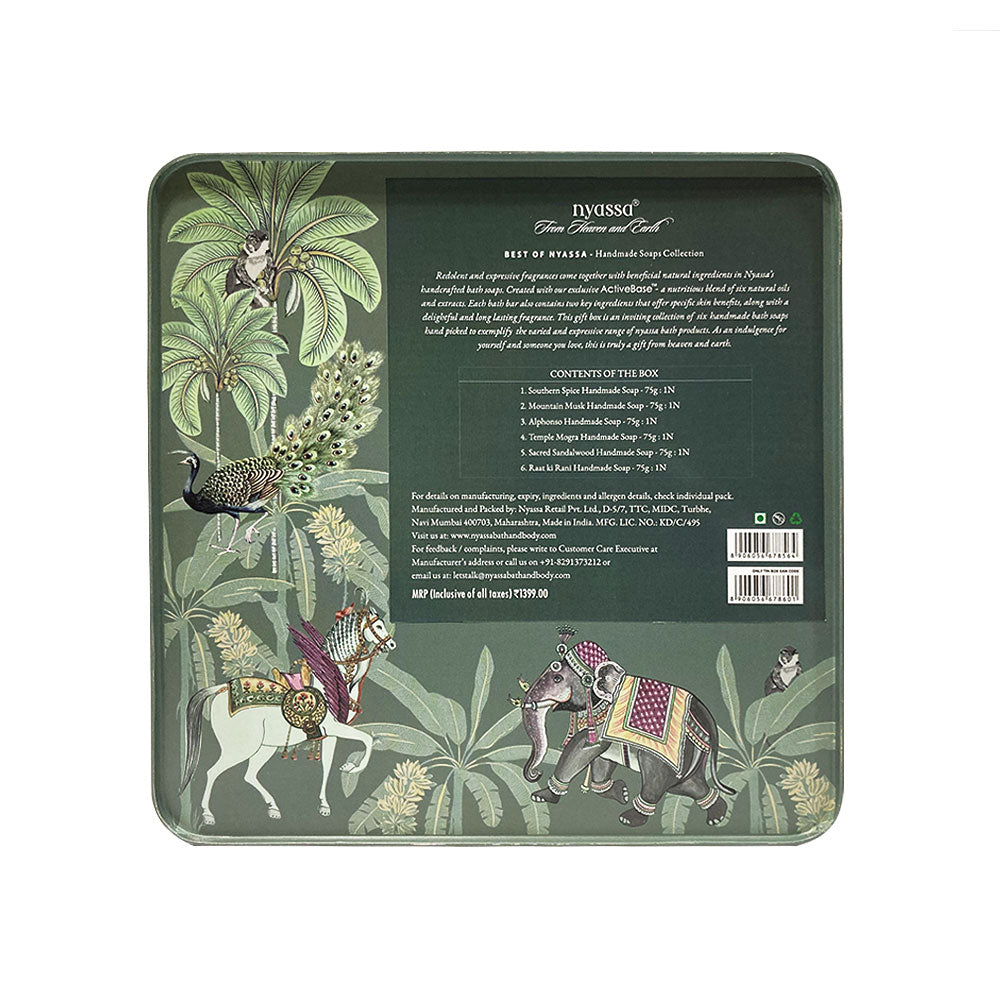 Best of Nyassa - Handmade Soaps Collection 75gmx6