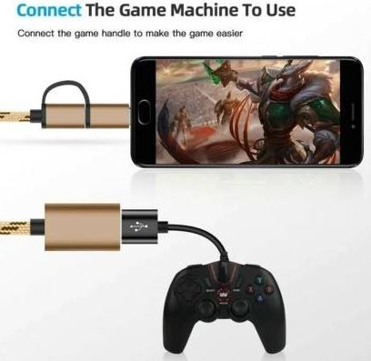 durReey Micro USB, USB Type C, USB OTG Adapter (Pack of 1)