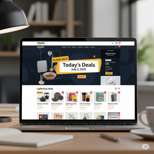 Amazon's Today's Deals! - 02nd July, 2025, Stay Updated, Shop Smarter, Get Inspired! durReey.com