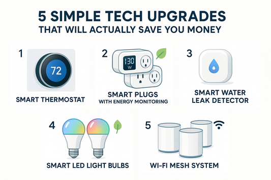 5 Simple Tech Upgrades That Will Actually Save You Money This Year.
