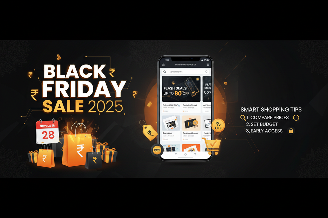 Black Friday Sale 2025 India: Dates, Amazon &amp; Myntra Offers, iPhone 16 &amp; PS5 Deals - durReey.com.