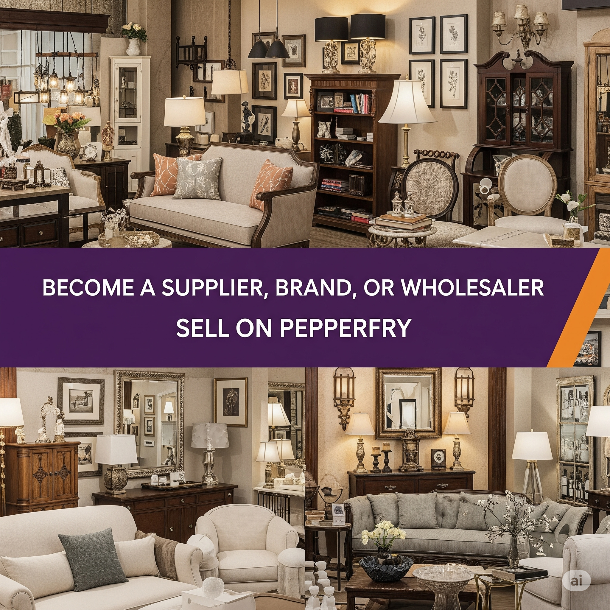 Pepperfry, Pepperfry Partnership Program: Sell, Design & Grow,  Sell On Pepperfry