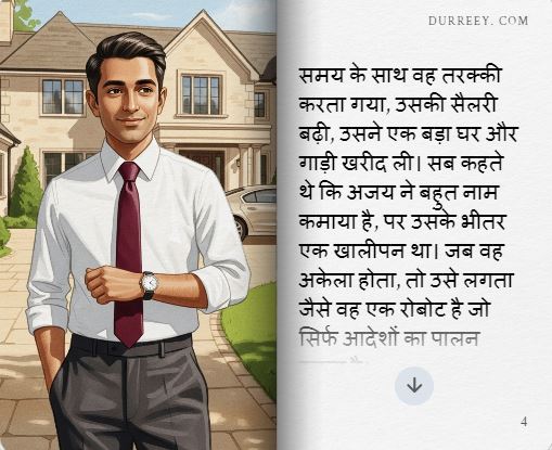एक छोटे से गाँव में, जहाँ सूरज की पहली किरणें खेतों पर पड़ती थीं और हवा में मिट्टी की सौंधी खुशबू घुल जाती थी, वहाँ दो दोस्त रहते थे - अजय और विजय। दोनों ने अपनी पढ़ाई पूरी की और शहर में एक ही कंपनी में काम करने लगे।