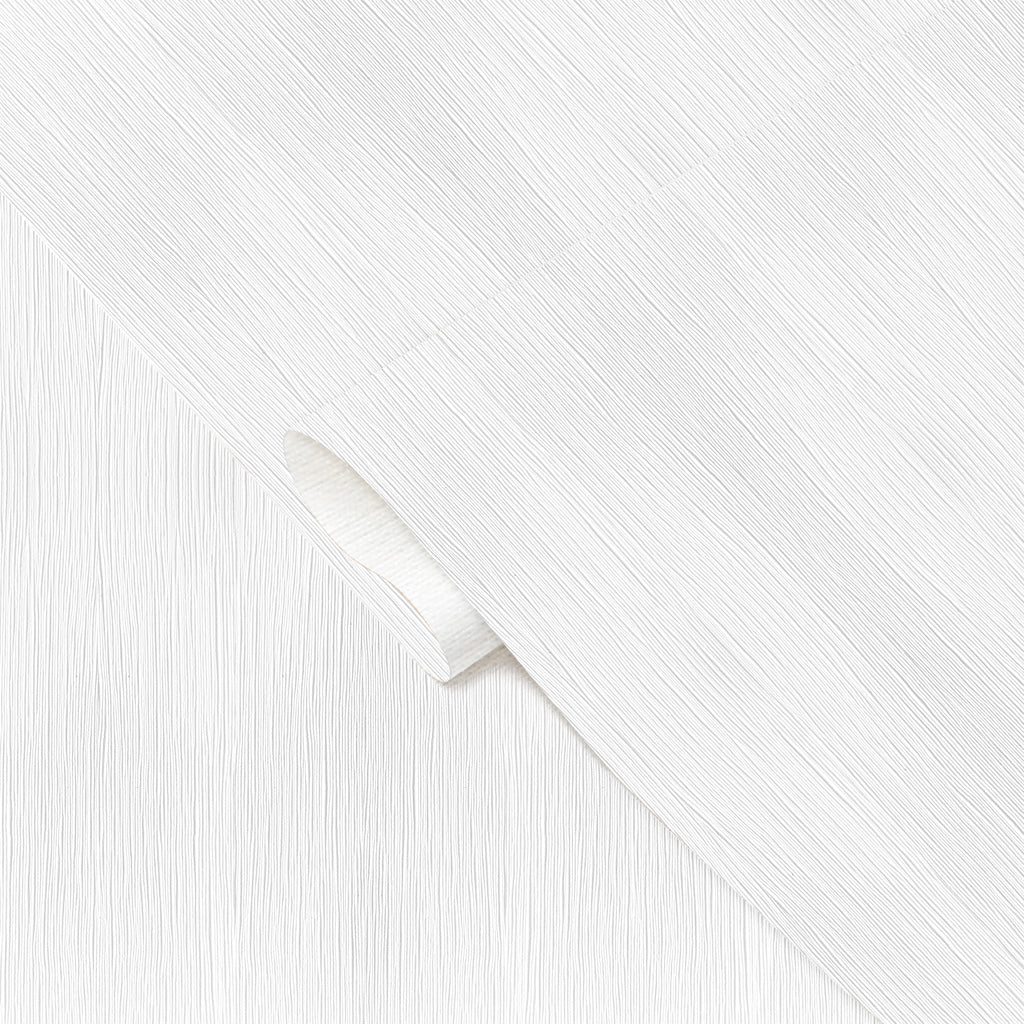 White paper with a diagonal cut on a white background