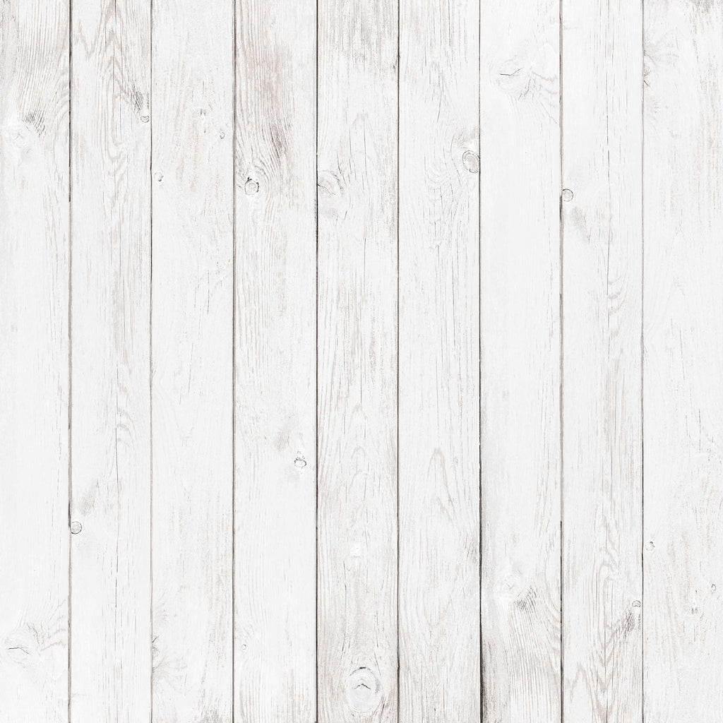 A close-up image of a white wooden wall texture.