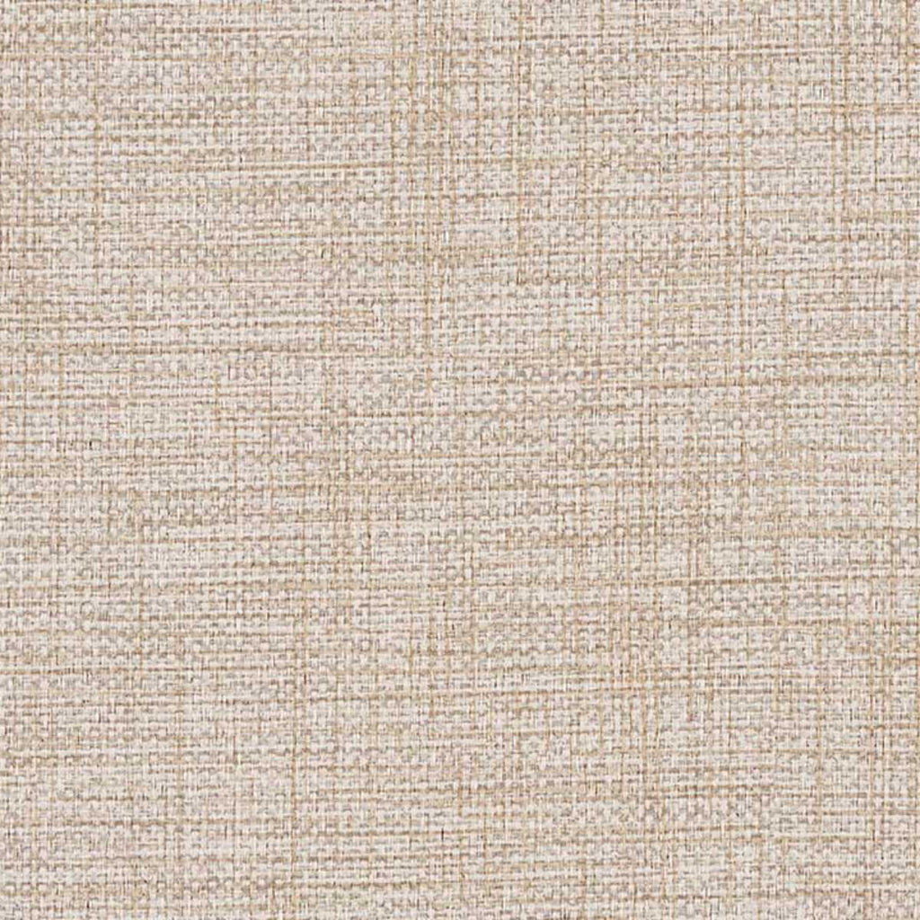A close-up image of a beige wallpaper with a textured pattern.