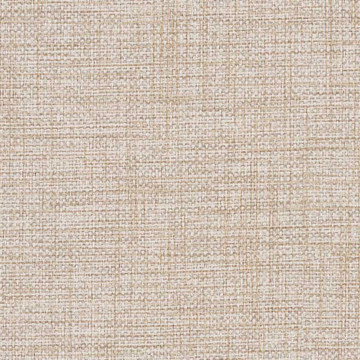 A close-up image of a beige wallpaper with a textured pattern.