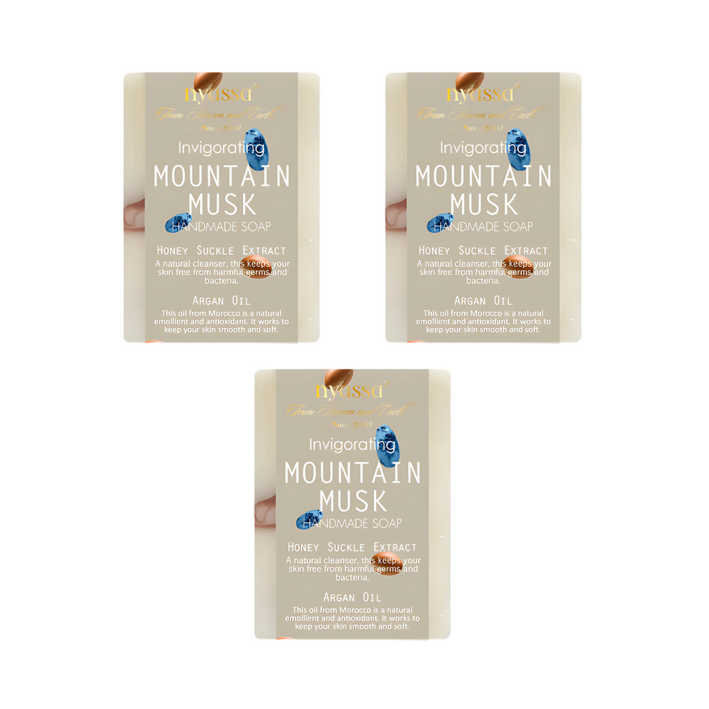 Luxurious Mountain Musk Handmade Natural Bathing Soap 75Gm