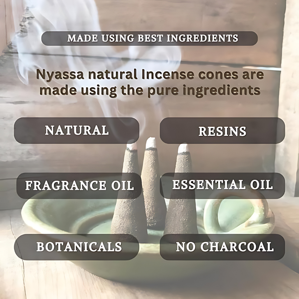 Nag Champa Incense Cone in Tin Box 100gm (Approx. 40 Cones)