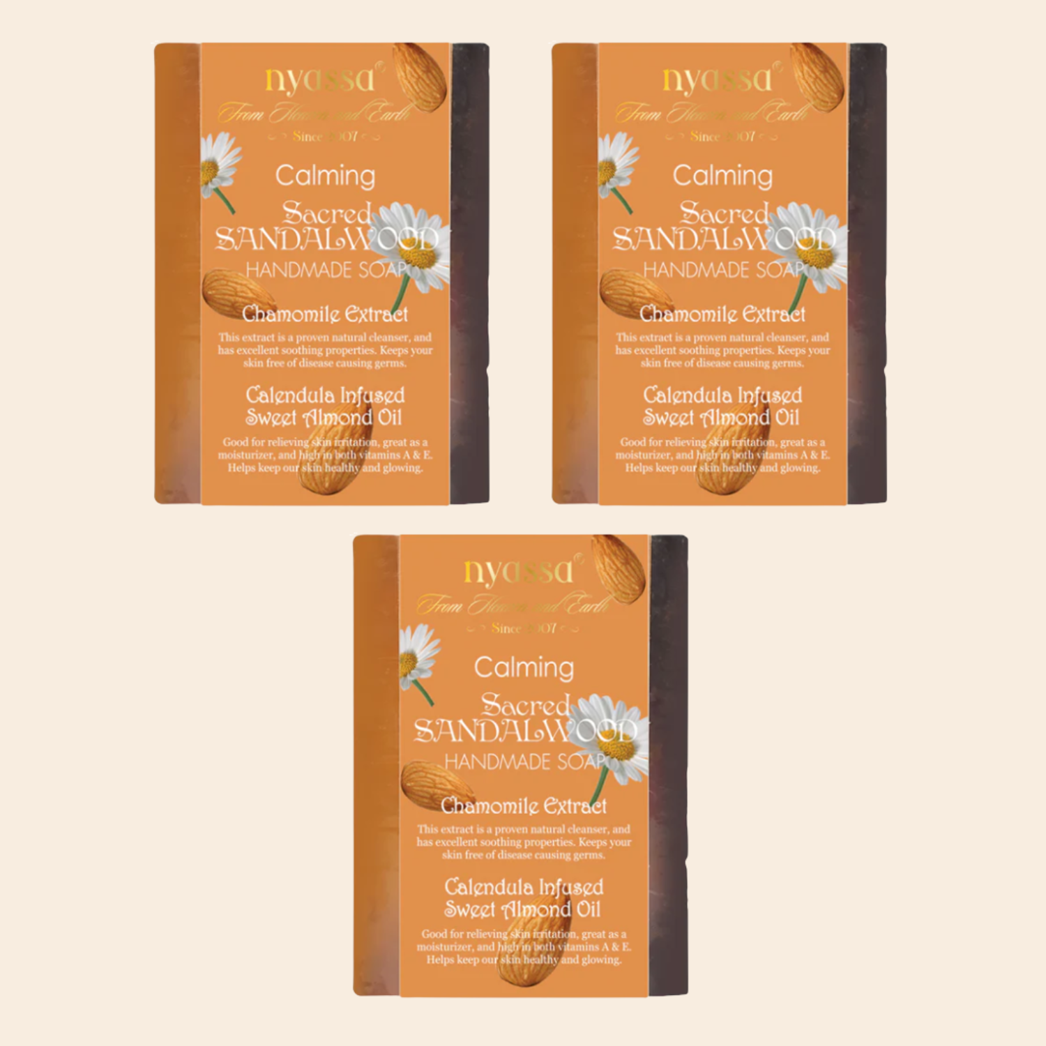 Nyassa Sacred Collection -  75g Each  Buy 2 get 1 Free