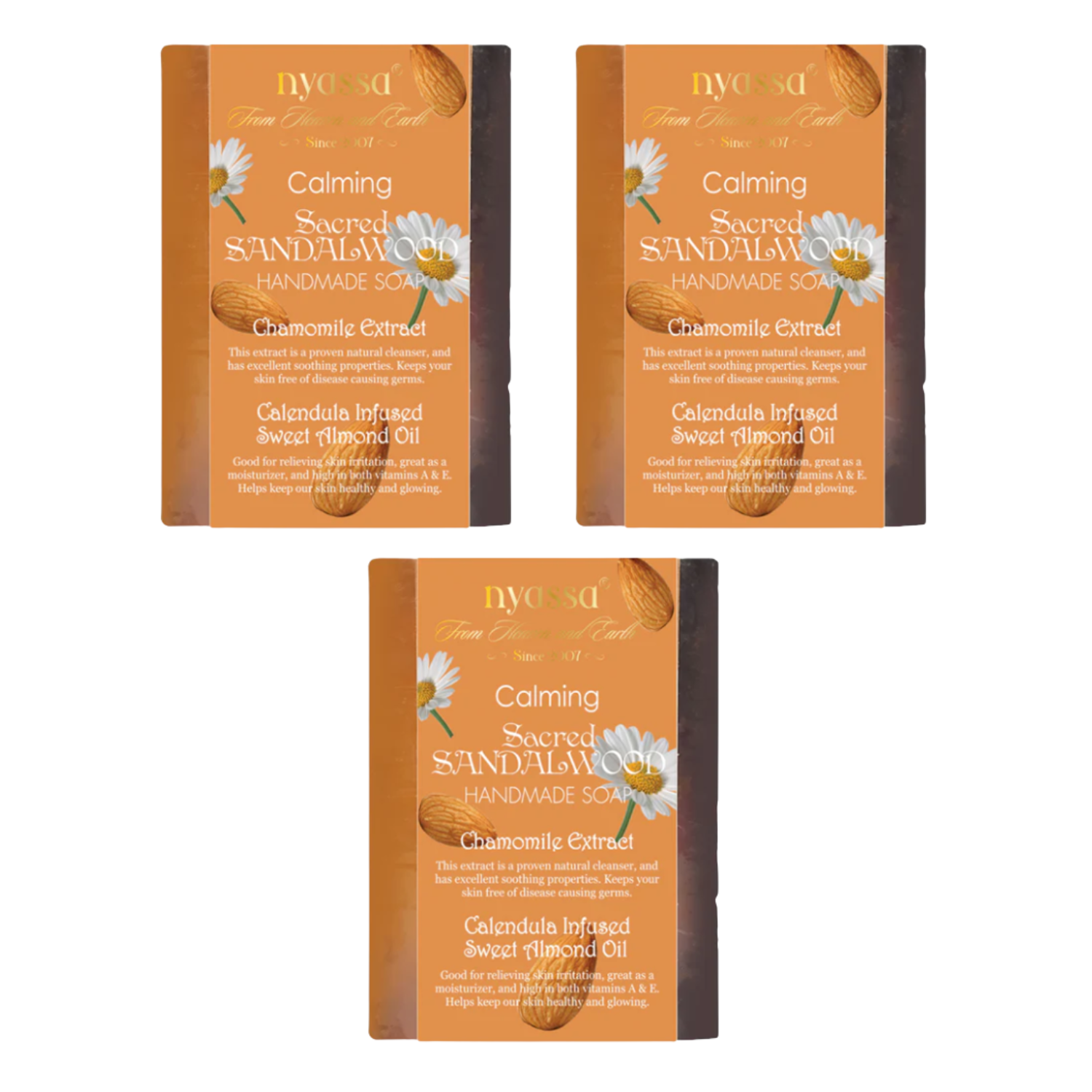 Nyassa Sacred Collection -  75g Each  Buy 2 get 1 Free