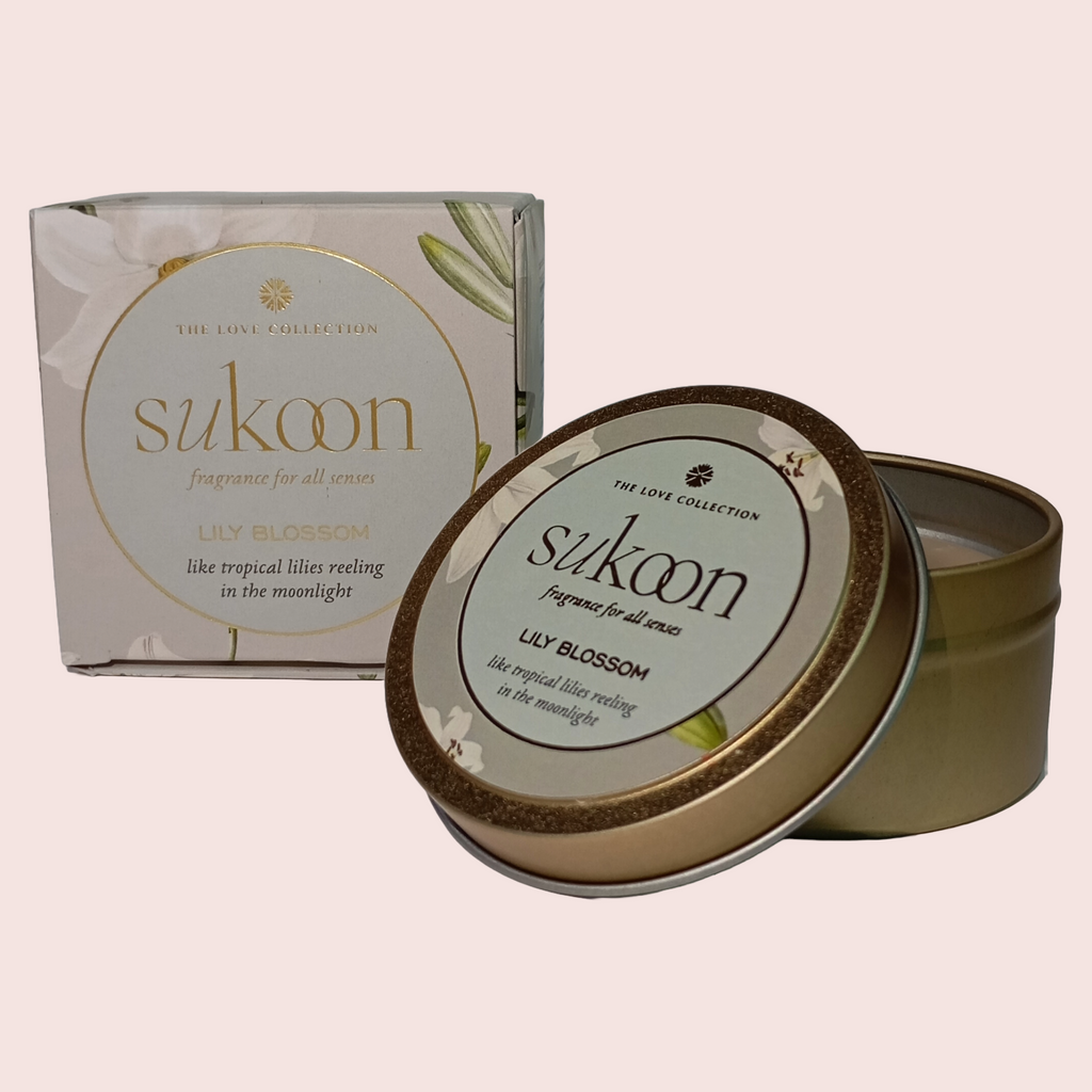 Lily Blossom Scented Candle | Lilies Floral Fragrance 80gm