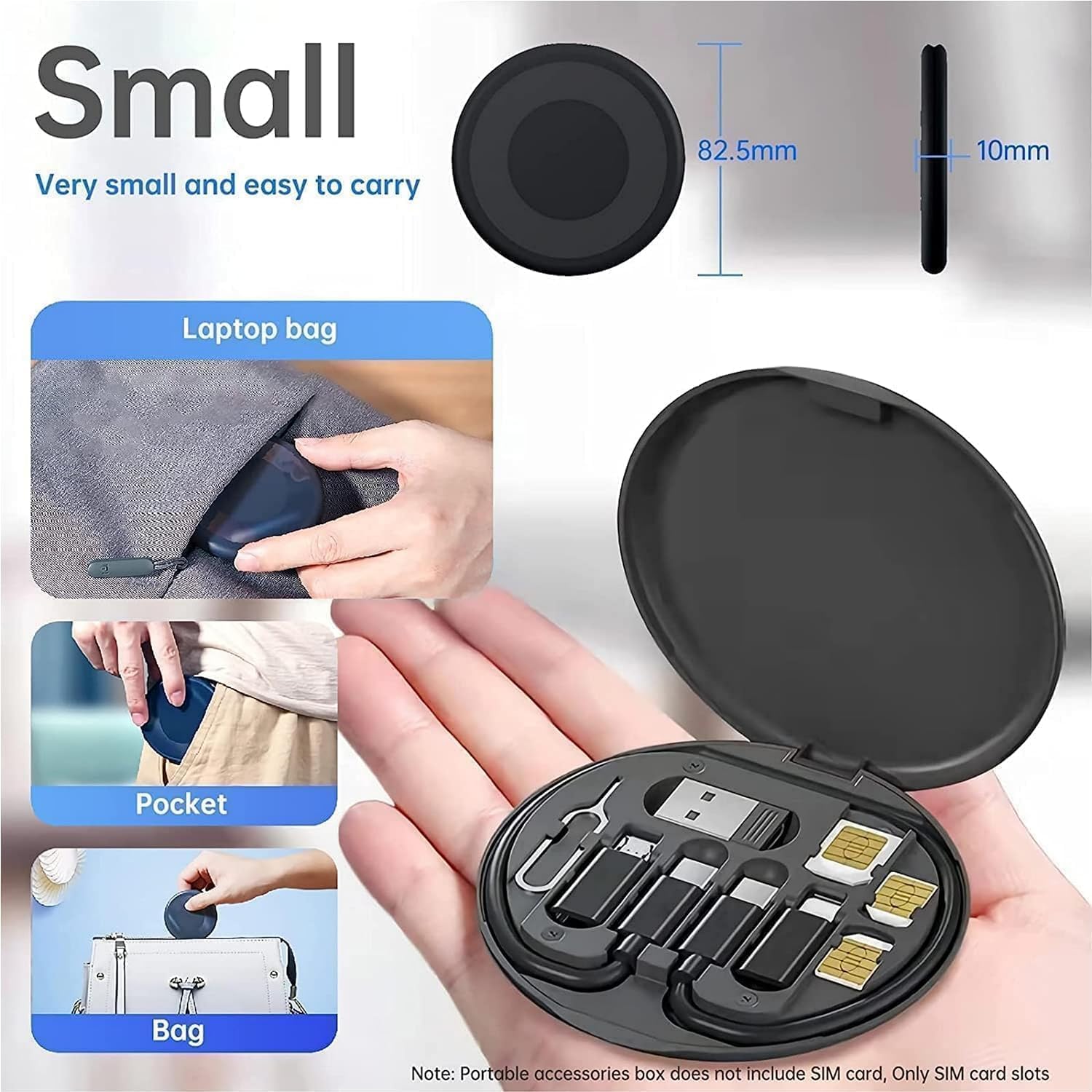 Micro USB, USB Type C, Lightning OTG Adapter, durReey