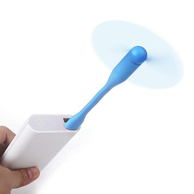 Portable Mini USB Dragon Fan with 2 Leaf & 1 Poratble LED Mini Light