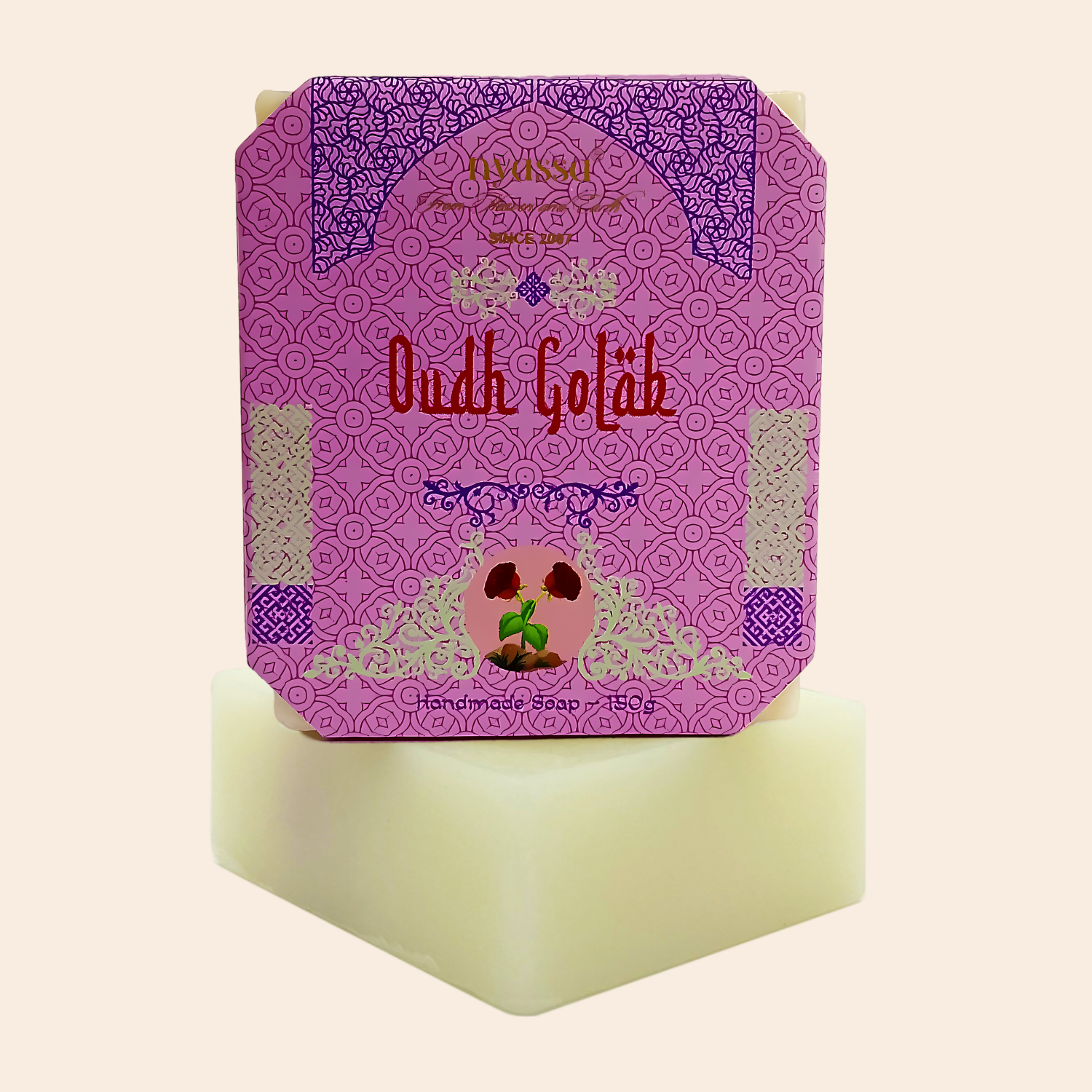 Oudh Golab Handmade Soap 150gm