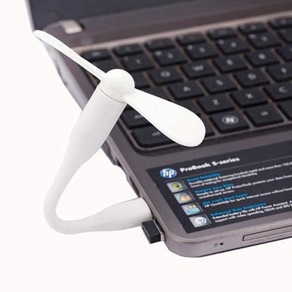 Portable Mini USB Dragon Fan with 2 Leaf & 1 Poratble LED Mini Light