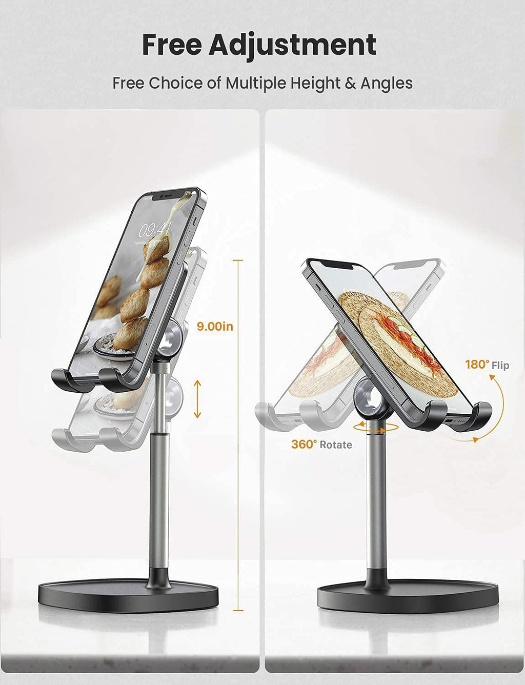 Angle Ergonomic Adjustable Phone Tablet Mobile Stand