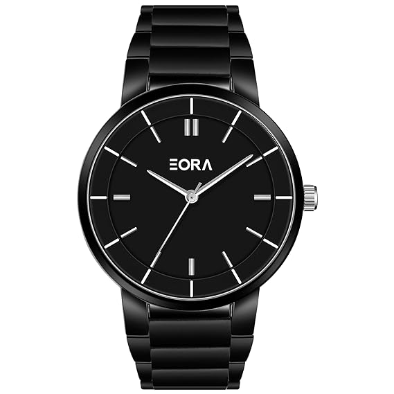 EORA Le Classic Night Black - Stainless Steel Belt