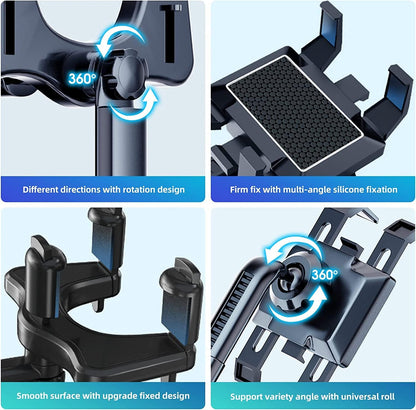 Rotatable and Retractable Car Phone Holder Multi functional 