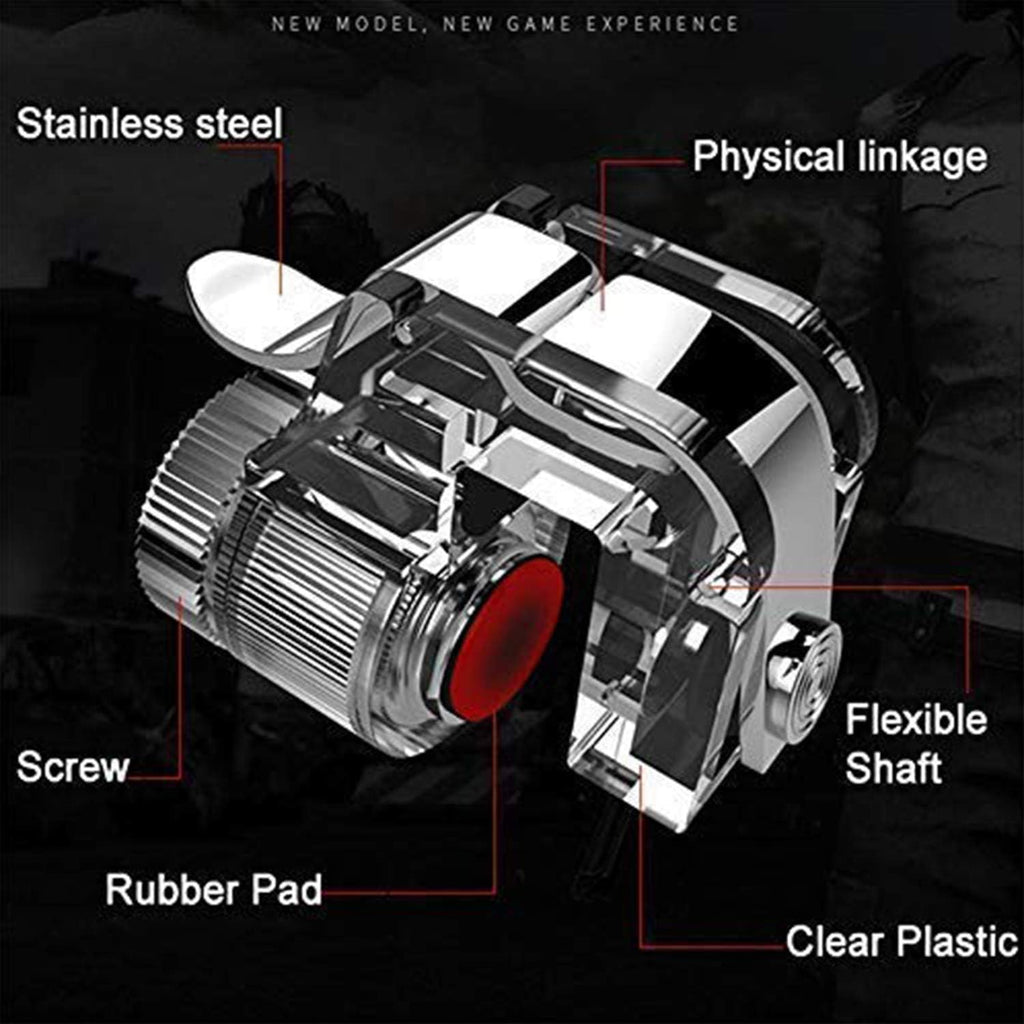 durReey Controller Trigger Aim Key L1 R1 Shooting Fit for Call of Duty COD, PUBG, Knives Out, for Survival Rules, for Survivor Royale, for Critical Ops, etc. (R11)