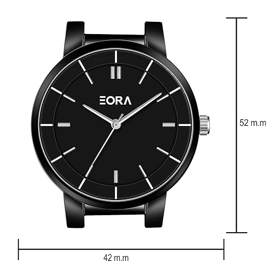 EORA Le Classic Night Black - Stainless Steel Belt