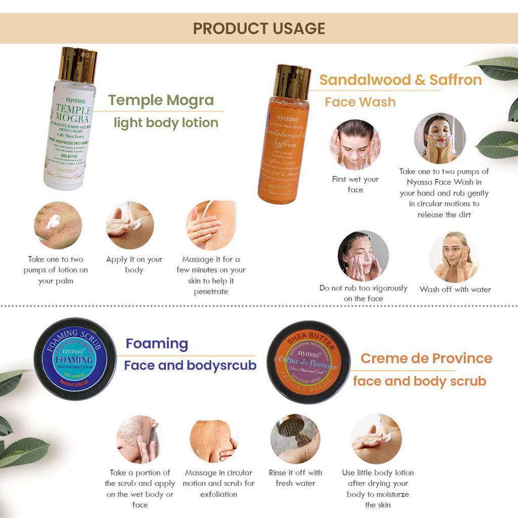 Nyassa Bath and Body Treats Gift Set