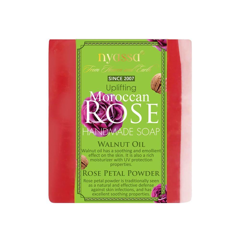 Moroccan Rose Handmade Soap 150gm - Nyassa