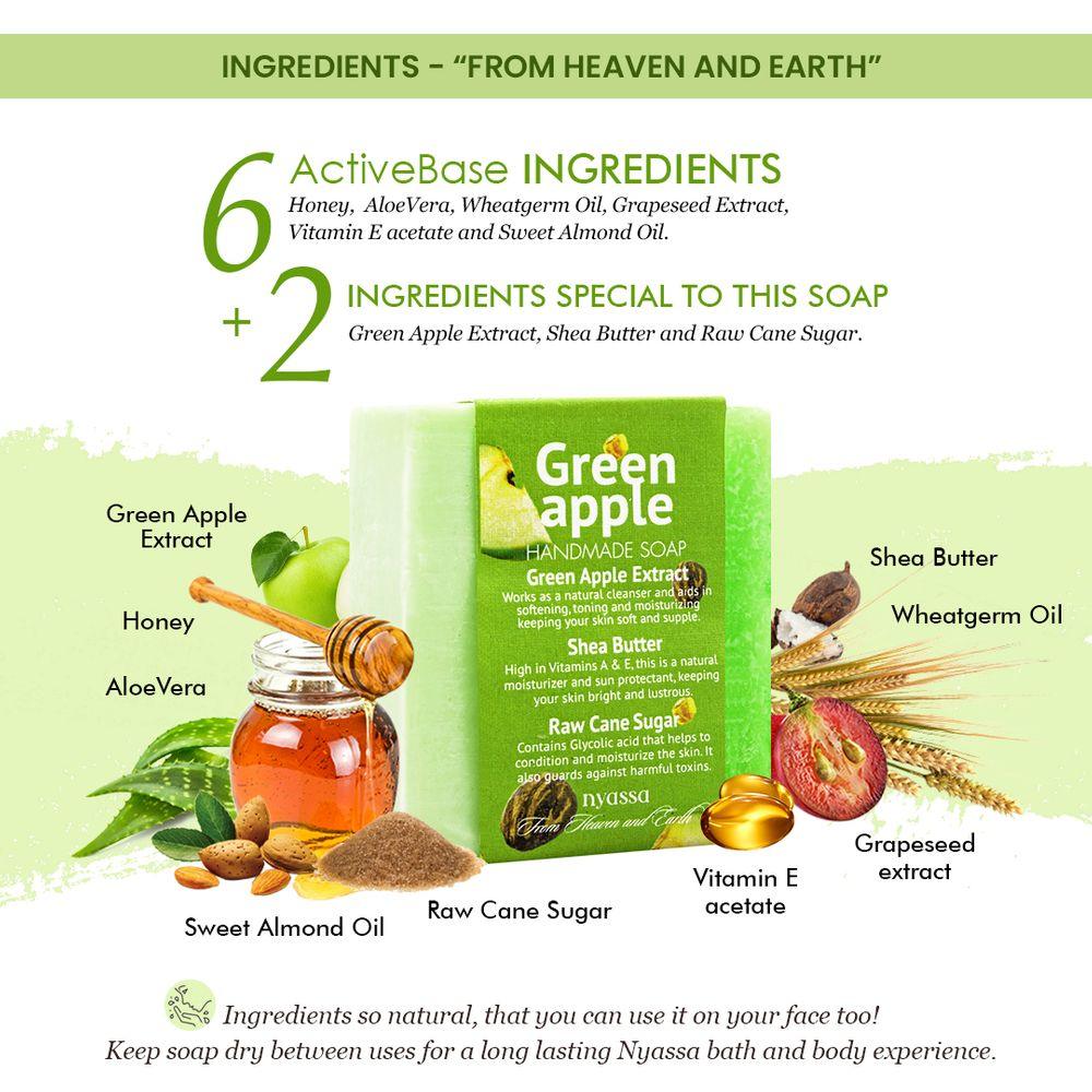Green Apple Handmade Soap - Nyassa