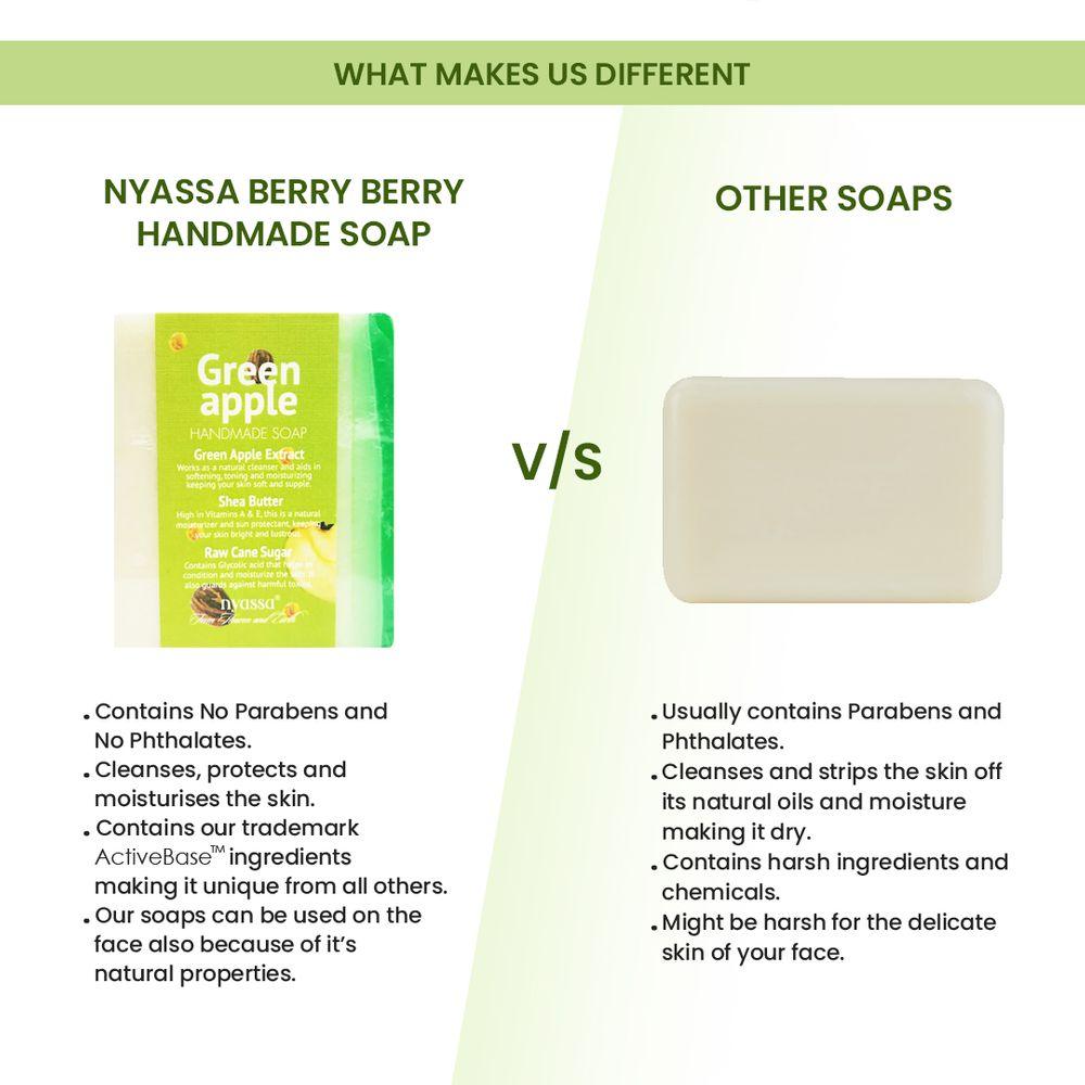 Green Apple Handmade Soap - Nyassa
