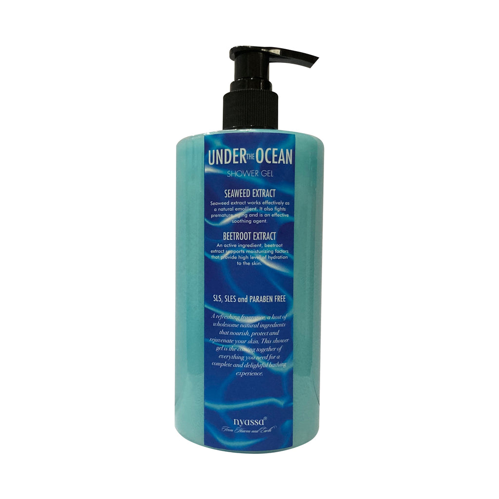Silkening Under The Ocean Shower Gel With Organic Argan Oil And Rosehip Oil