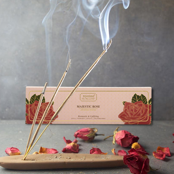 Majestic Rose Incense Stick (Romantic & uplifting)