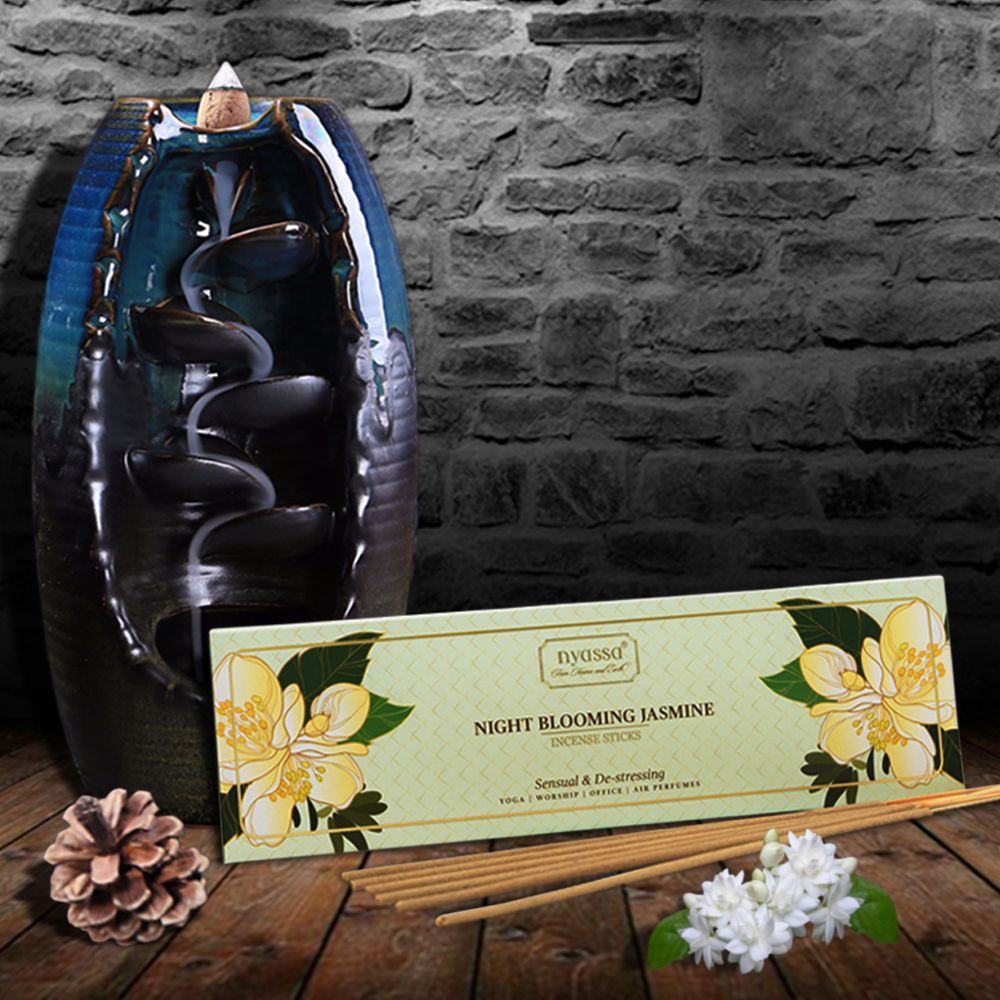 Night Blooming Jasmine Incense Sticks  (Sensual & De-Stressing)