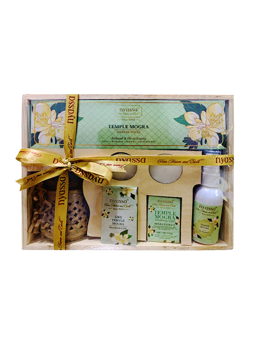Temple Mogra Luxury Festive Collection Gift set - Nyassa