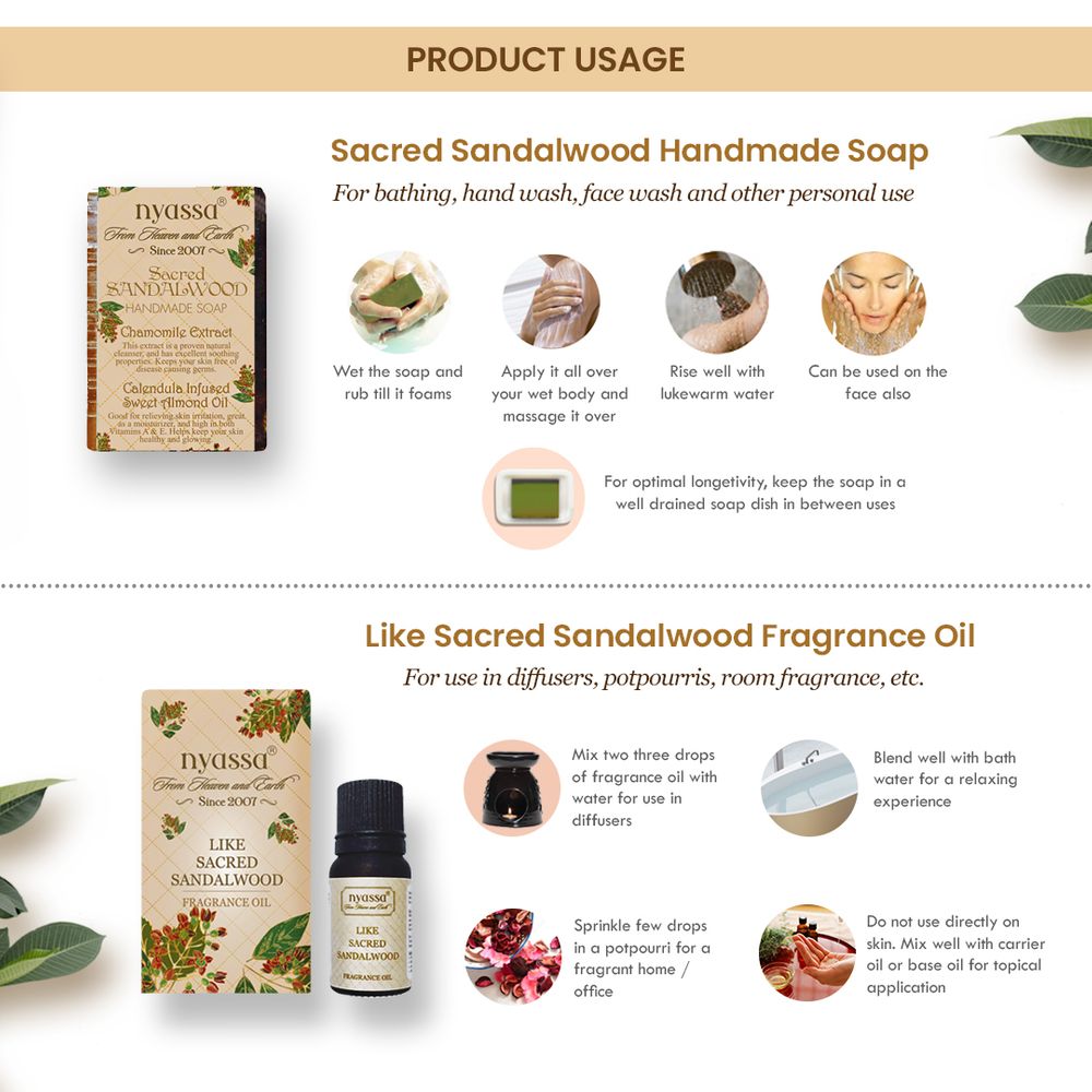 Sandalwood Luxury Festive Collection Gift Set - Nyassa