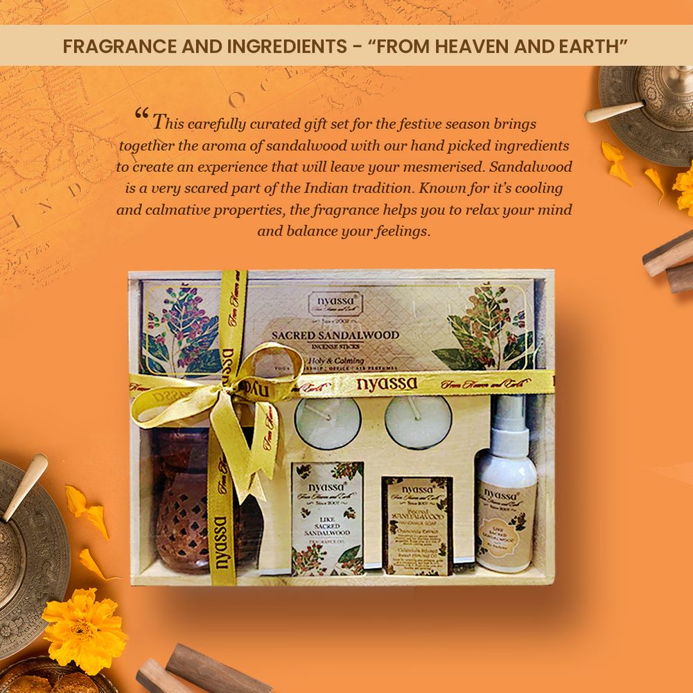 Sandalwood Luxury Festive Collection Gift Set - Nyassa