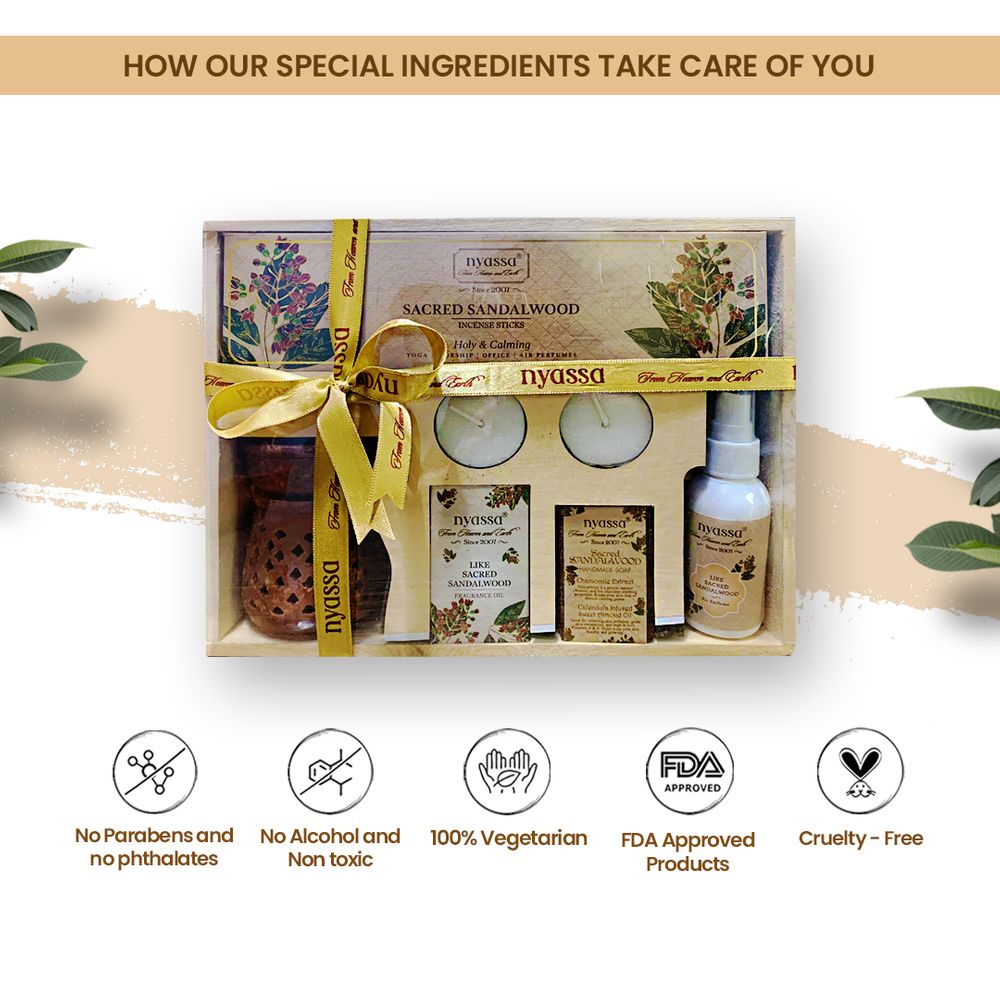 Sandalwood Luxury Festive Collection Gift Set - Nyassa