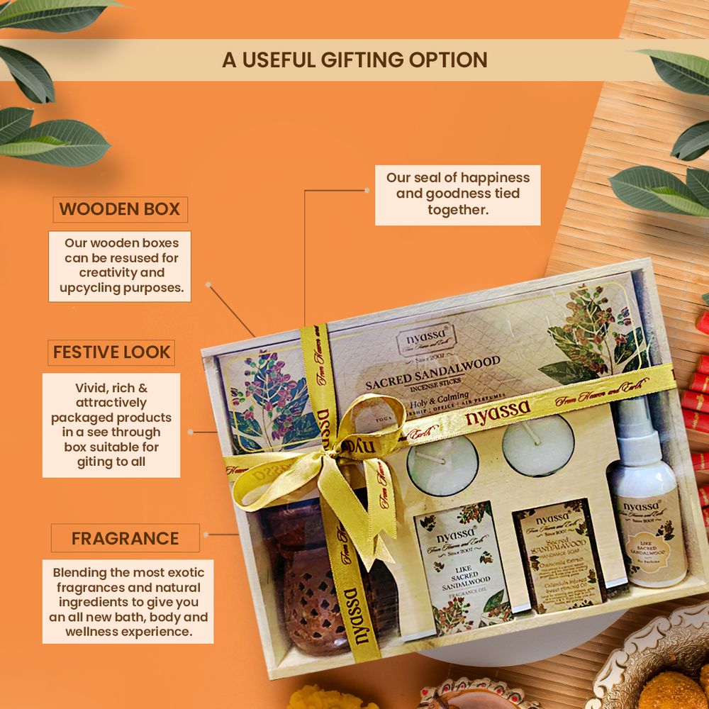 Sandalwood Luxury Festive Collection Gift Set - Nyassa