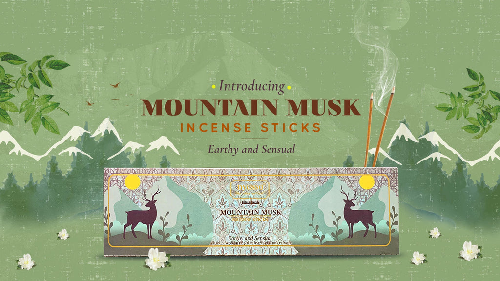 Mountain Musk Incense Stick (Earthy and Sensual)