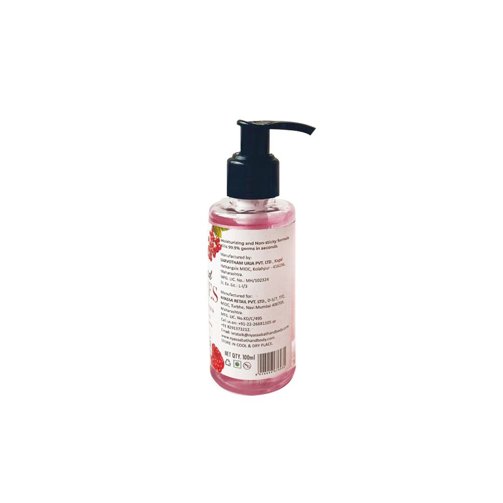 Sugared berries Hand sanitizer with Aloe Vera and anti-microbial agents