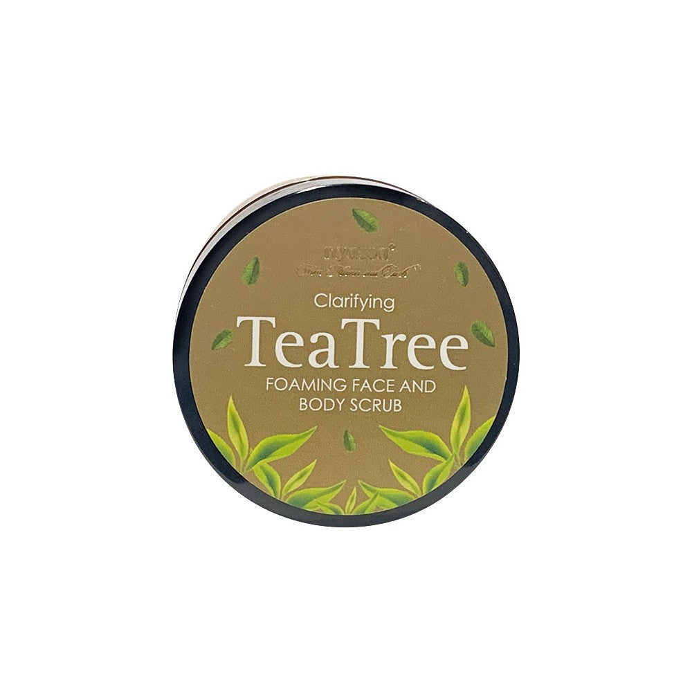 Clarifying Tea Tree Foaming Face and Body Scrub